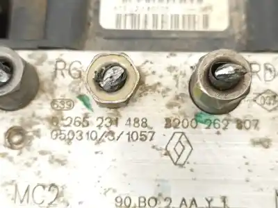 Second-hand car spare part abs for dacia logan básico oem iam references 8200262807  0265231488