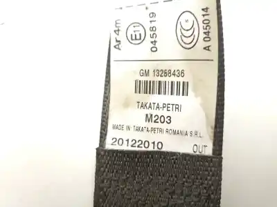 Автозапчасти б/у задний левый ремень безопасности за opel insignia 2.0 cdti ссылки oem iam 13288436  