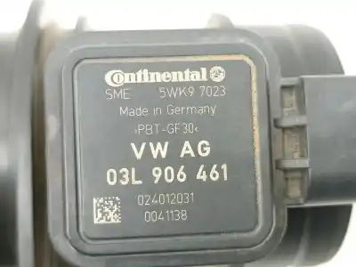 Gebrauchtes Autoersatzteil luftmassenmesser zum seat leon (1p1) 1.6 tdi oem-iam-referenzen 03l906461  5wk97023