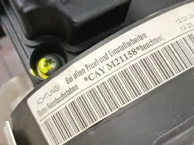 Second-hand car spare part complete engine for seat leon (1p1) 1.6 tdi oem iam references cay  