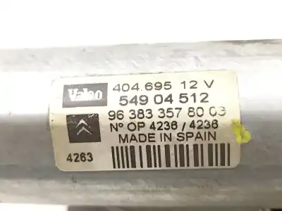 Автозапчастина б/у двигатель заднього склоочисника для citroen c5 i break (de_) 2.0 hdi (derhzb, derhze) посилання на oem iam 9638335780  54904512 Автозапчастина б/у двигатель заднього склоочисника для citroen c5 i break (de_) 2.0 hdi (derhzb, derhze) посилання на oem iam 9638335780  54904512
