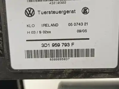 Автозапчасти б/у регулятор стекла переднего левого за volkswagen touareg (7la, 7l6, 7l7) 5.0 v10 tdi ссылки oem iam 7l0959701h 3d1959793f 