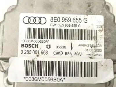 Автозапчасти б/у блок управления подушками безопасности за audi a4 b7 (8ec) 2.0 tfsi ссылки oem iam 8e0959655g  0285001668