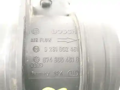 Автозапчастина б/у витратомір повітря для volkswagen touareg (7la, 7l6, 7l7) 5.0 v10 tdi посилання на oem iam 074906461b  0281002461