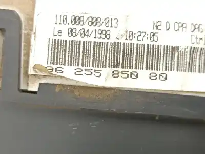 Pezzo di ricambio per auto di seconda mano pannello degli strumenti per peugeot 306 fastback (7a, 7c, n3, n5) 1.9 d riferimenti oem iam 9625585080  