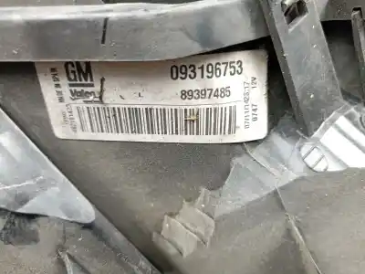 Second-hand car spare part left tailgate light for opel corsa d (s07) 1.3 cdti (l08, l68) oem iam references 93196753  89397485