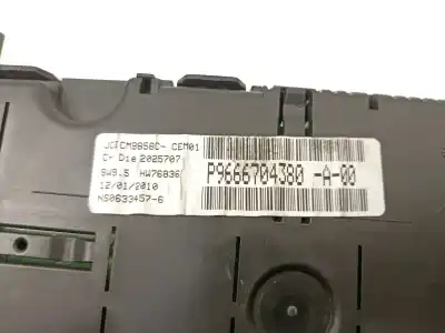 Автозапчасти б/у приборная доска за citroen c4 picasso i monospace (ud_) 2.0 hdi 138 ссылки oem iam 9666704380  