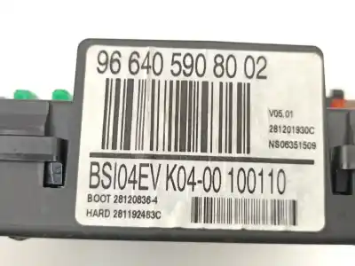 Second-hand car spare part bsi control unit for citroen c4 picasso i monospace (ud_) 2.0 hdi 138 oem iam references 9664059080  