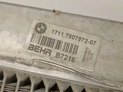 Second-hand car spare part water radiator for bmw 7 (e65, e66, e67) 735 i, li oem iam references 17117507972  