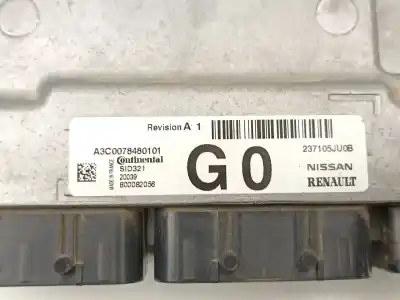 Second-hand car spare part ecu engine control for nissan np300 navara pick-up (d23, d23t) 2.3 dci 4x4 (d231) oem iam references 237105ju0b  a3c0078480101