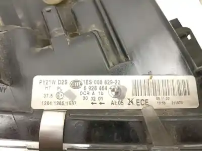 Peça sobressalente para automóvel em segunda mão farol / farolim direito por bmw 7 (e65, e66, e67) 735 i, li referências oem iam 6928464  1es00882922