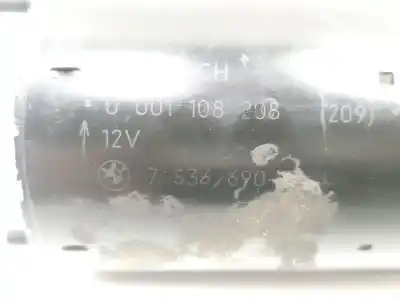 Piesă de schimb auto la mâna a doua electromotor pentru bmw 7 (e65, e66, e67) 735 i, li referințe oem iam 7536690  0001108208
