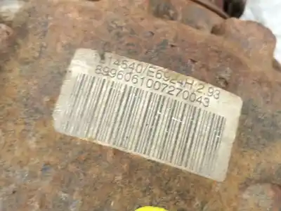 Second-hand car spare part rear differential for bmw 5 (e39) 528 i oem iam references 1214540  