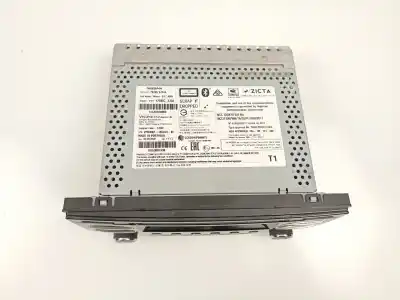 Second-hand car spare part audio system / radio cd for nissan np300 navara pick-up (d23, d23t) 2.3 dci 4x4 (d231) oem iam references 281855jt4a  