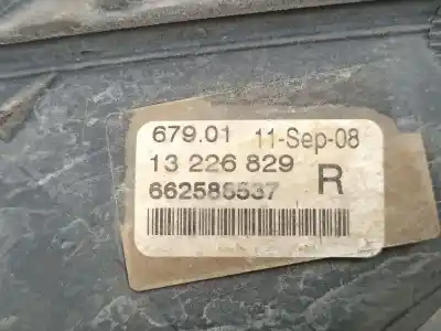 Автозапчасти б/у правая противотуманная фара за opel insignia a (g09) 2.0 cdti (68) ссылки oem iam 13226829  