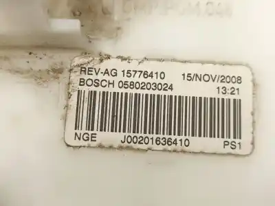 Автозапчастина б/у паливний насос для opel insignia a (g09) 2.0 cdti (68) посилання на oem iam 15776410  0580203024