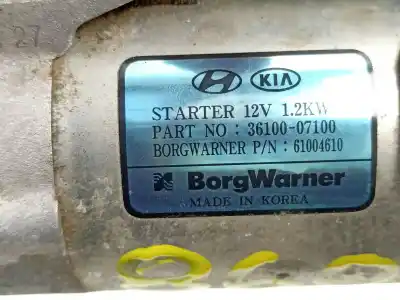 Автозапчастина б/у двигун запускається для hyundai i20 iii (bc3, bi3) 1.2 посилання на oem iam 3610007100  61004610