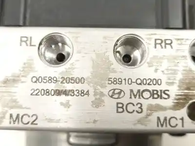 Second-hand car spare part abs for hyundai i20 iii (bc3, bi3) 1.2 oem iam references 58910q0200  