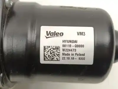 Second-hand car spare part front windshield wiper motor for hyundai i20 iii (bc3, bi3) 1.2 oem iam references 98110q0000  
