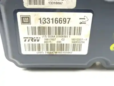 Автозапчасти б/у абс за opel insignia a (g09) 2.0 cdti (68) ссылки oem iam 13316697  