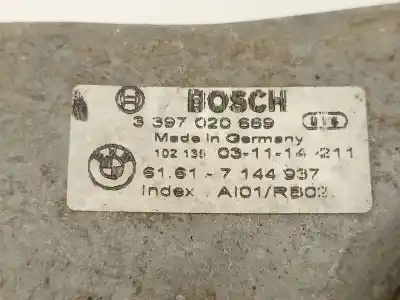 Second-hand car spare part front windshield wiper motor for bmw 7 (e65, e66, e67) 735 i, li oem iam references 61617144937  3397020669