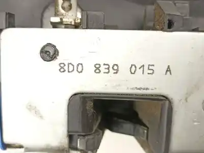 Pezzo di ricambio per auto di seconda mano serratura porta posteriore sinistra per audi a4 b5 (8d2) 1.9 tdi riferimenti oem iam 8d0839015a  
