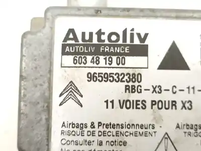 Автозапчасти б/у блок управления подушками безопасности за citroen c5 ii (rc_) 1.6 hdi (rc8hzb) ссылки oem iam 9659532380  603481900
