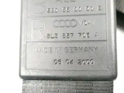 Автозапчастина б/у передній правий ремін безпеки для audi a3 (8l1) 1.9 tdi посилання на oem iam 8l3857706a  