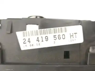 Peça sobressalente para automóvel em segunda mão quadrante por opel zafira 2.0 td referências oem iam 24419560  