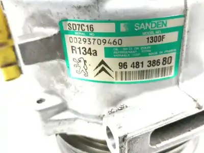 Pezzo di ricambio per auto di seconda mano compressore aria condizionata per citroen c5 ii (rc_) 1.8 16v (rc6fzb) riferimenti oem iam 9648138680  sd7c161300f