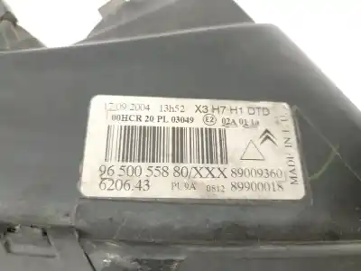 Автозапчастина б/у права фа для citroen c5 ii (rc_) 1.8 16v (rc6fzb) посилання на oem iam 9650055880  