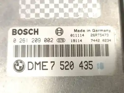 Second-hand car spare part ecu engine control for bmw 7 (e65, e66, e67) 745 i, li oem iam references 7520435  0261209002