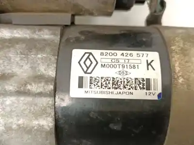 Peça sobressalente para automóvel em segunda mão motor de arranque por renault clio ii (bb_, cb_) 1.5 dci (b/cb07) referências oem iam 8200426577  m000t91581