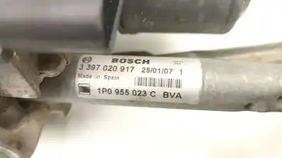 Gebrauchtes Autoersatzteil vorderer wischermotor zum seat leon (1p1) 1.9 tdi oem-iam-referenzen 1p0955023c  3397020917