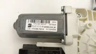 Pièce détachée automobile d'occasion léve glace avant droit pour seat leon (1p1) 1.9 tdi références oem iam 1p0837402e 1t0959702g 1k0959792m