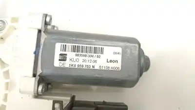 Second-hand car spare part rear left window regulator for seat leon (1p1) 1.9 tdi oem iam references 1k0959703n  