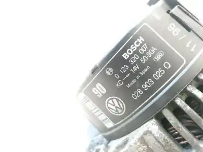 Автозапчастина б/у генератор для seat toledo i (1l2) 1.9 tdi посилання на oem iam 028903025q  0123320007