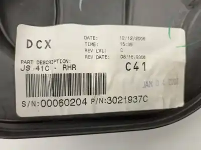 Автозапчастина б/у регулятор скла заднього правого для chrysler sebring (js) 2.0 vvt посилання на oem iam 3021937c  