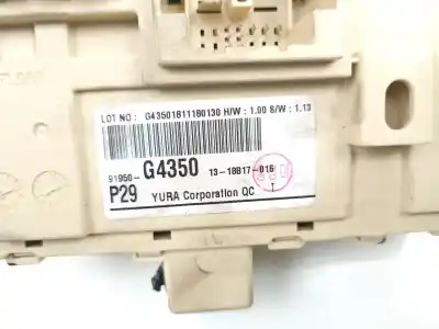 Second-hand car spare part bsi control unit for hyundai i30 ranchera familiar (pde) 1.6 crdi oem iam references 91950g4350  