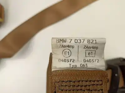 Peça sobressalente para automóvel em segunda mão cinto de segurança dianteiro esquerdo por bmw 7 (e65, e66, e67) 745 i, li referências oem iam 7037821  