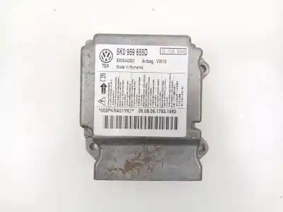 Автозапчастина б/у блок управління подушками безпеки для skoda yeti (5l) 2.0 tdi 4x4 посилання на oem iam 5k0959655d  5wk44301