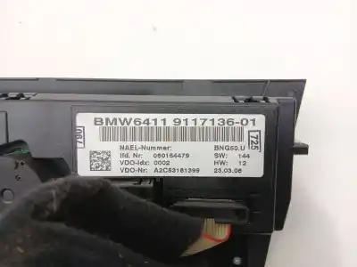 Second-hand car spare part heating / air conditioning control panel for bmw 3 (e90) 320 i oem iam references 64119117136  