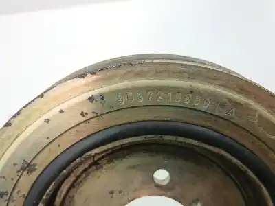 Pezzo di ricambio per auto di seconda mano puleggia dell albero motore per citroen berlingo 1.9 d x familiar riferimenti oem iam 9637218980  