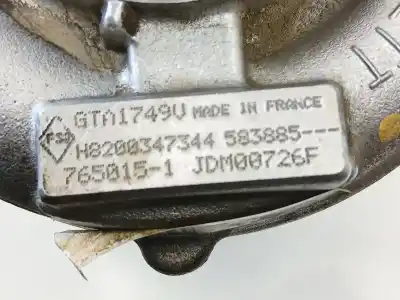 Автозапчастина б/у турбонагрузник для renault scénic ii (jm0/1_) 2.0 dci (jm1k) посилання на oem iam 8200347344  gta1749v