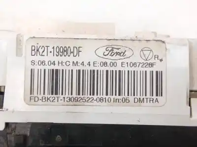 Автозапчастина б/у контроль опалення / кондиціонації для ford transit custom v362 furgón (fy, fz) 2.2 tdci посилання на oem iam bk2t19980df  