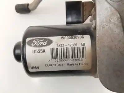 Second-hand car spare part front windshield wiper motor for ford transit custom v362 furgón (fy, fz) 2.2 tdci oem iam references bk2117500ad  