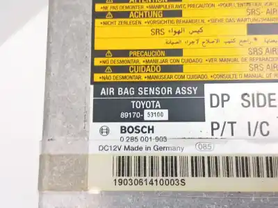 Автозапчасти б/у блок управления подушками безопасности за lexus is ii (_e2_) 220d (ale20) ссылки oem iam 8917053100  0285001903