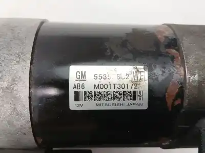 Автозапчасти б/у двигатель запускается за opel insignia a (g09) 2.0 cdti (68) ссылки oem iam 55352882  m001t30172