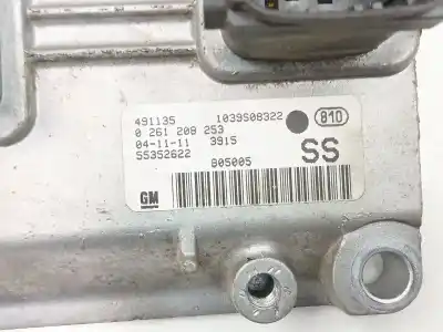 Second-hand car spare part ecu engine control for opel corsa c (x01) 1.2 twinport (f08, f68) oem iam references 55352622  0261208253