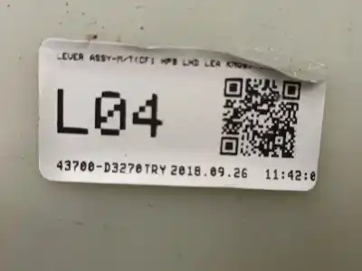 Автозапчасти б/у рычаг переключения передач за hyundai tucson (tl, tle) 1.6 gdi ссылки oem iam 43700d3270try  